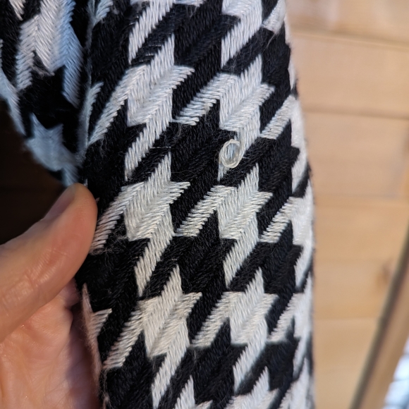 Cello Houndstooth Bomber Jacket S - Picture 8 of 11